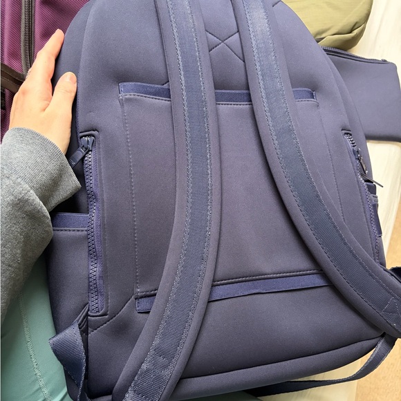 Dagne Dover Navy Blue Backpack - Picture 6 of 9